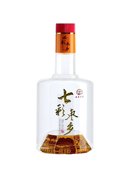 晶白酒瓶-011  